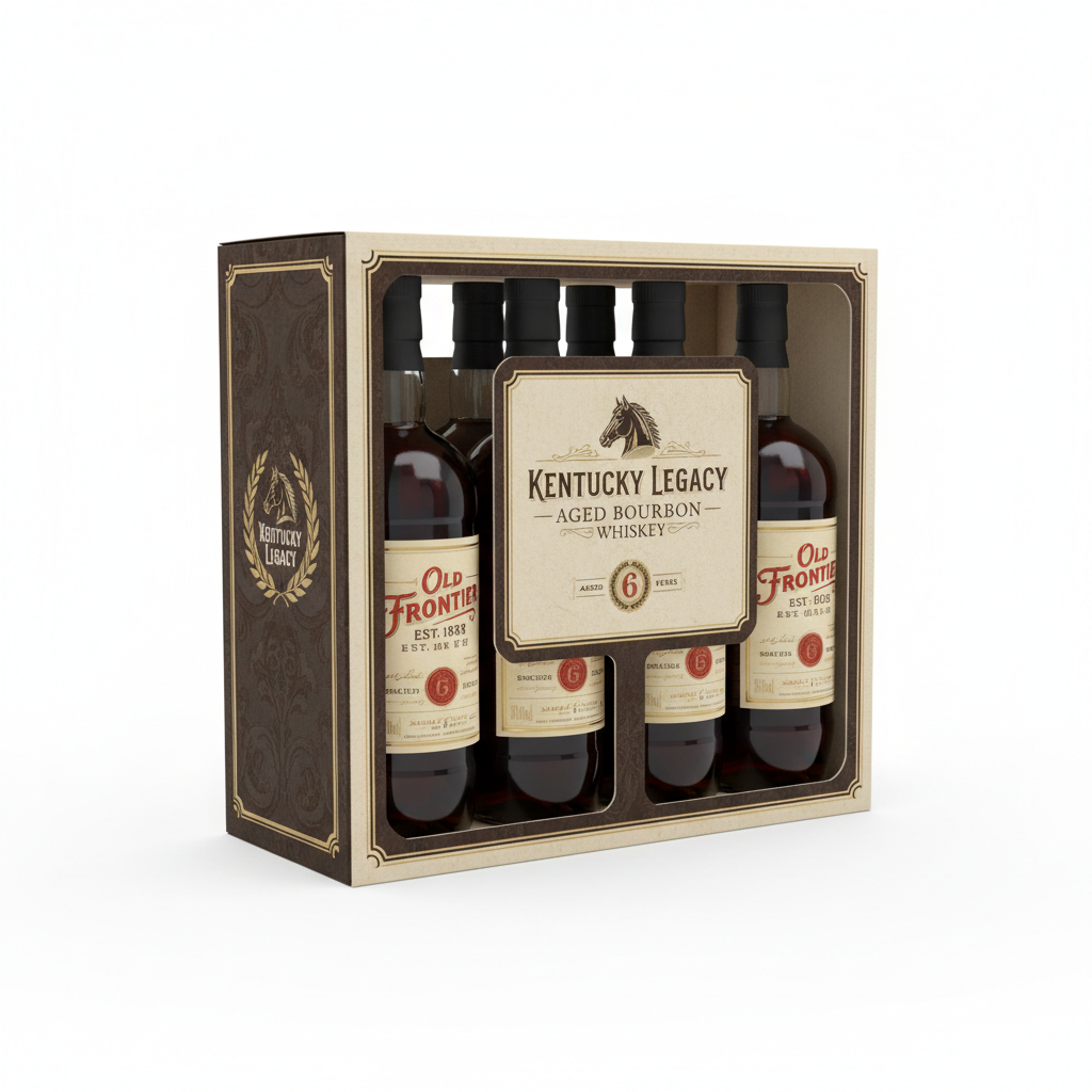 Bourbon — Carton de 6 bouteilles