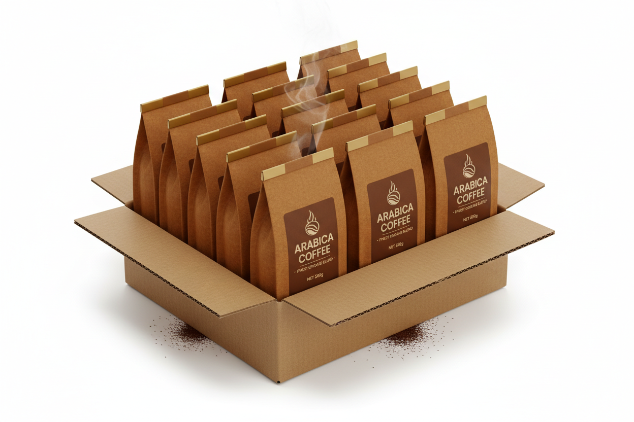 Café Moulu Arabica - Carton de 12