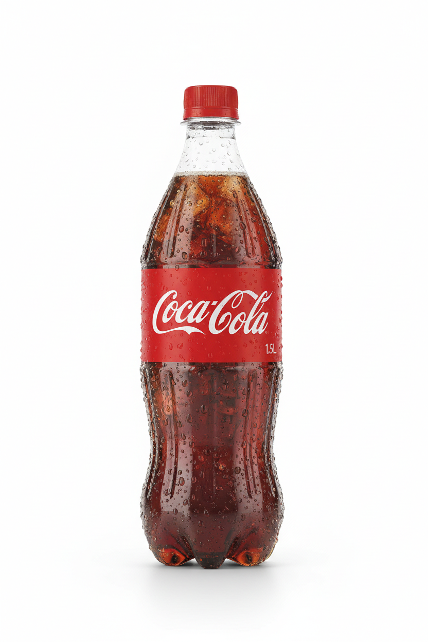 Bouteille Coca-Cola 1,5L froide et rafraîchissante