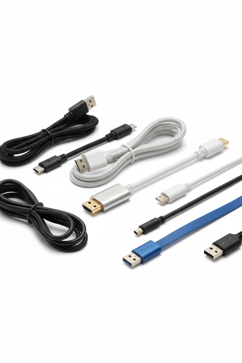 Pack Câbles USB-C + HDMI 4K - Lot de 5