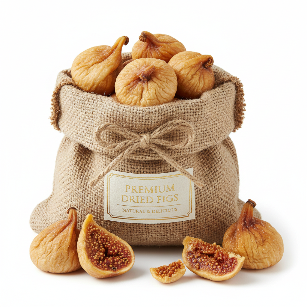 Figues sèches en carton