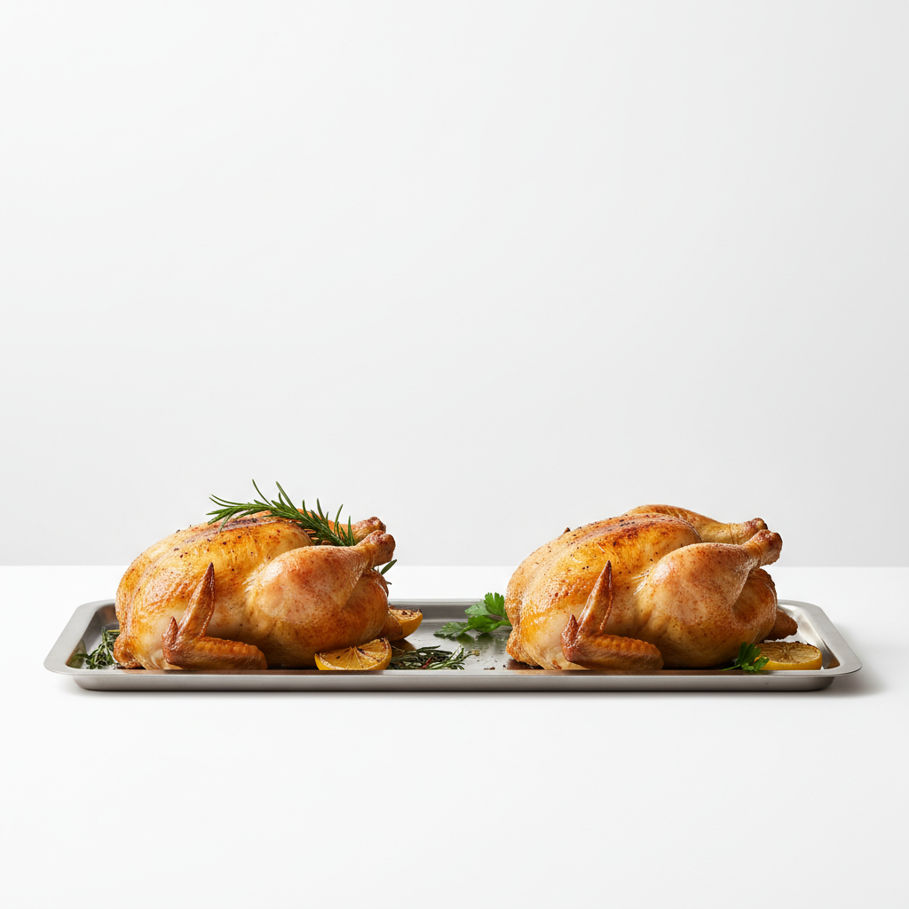 Poulet frais entier élevé plein air