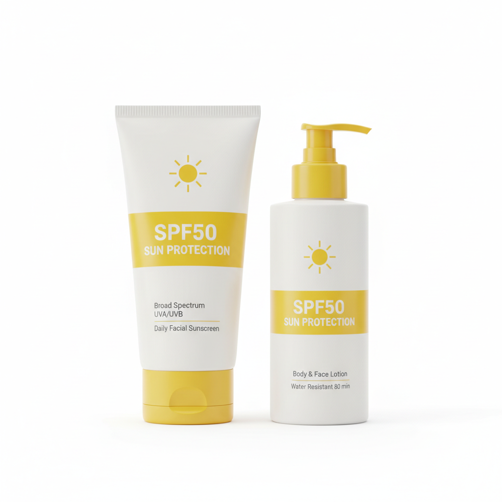 Crème solaire SPF50+ tube 200ml