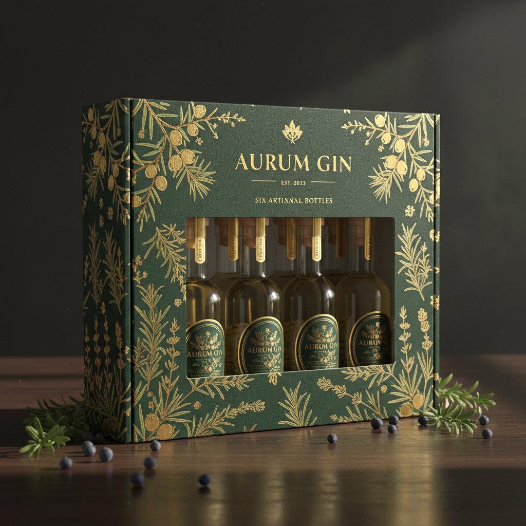 Gin — carton de 6 bouteilles