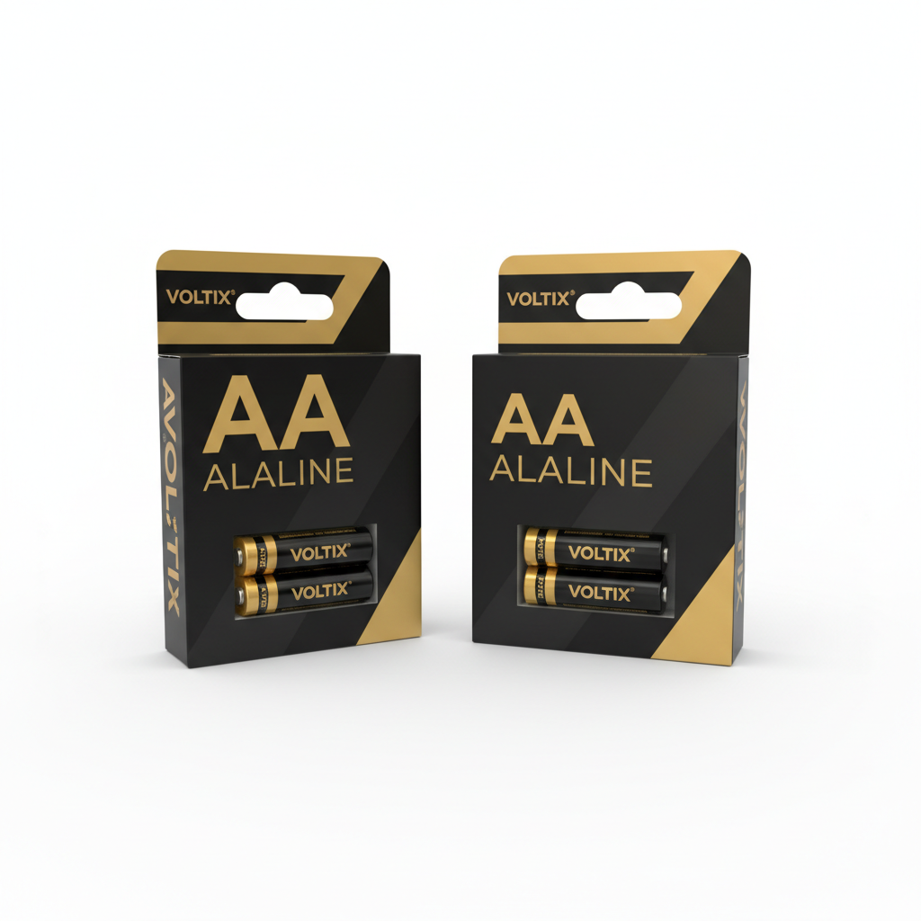 Piles alcalines AA AAA lot de 12