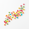 Bonbons assortis colorés sachet 400g