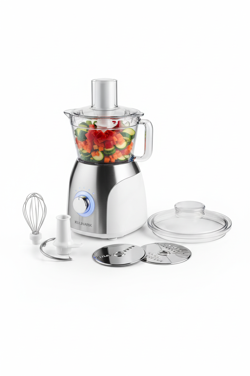 Robot de Cuisine Multifonction 1200W