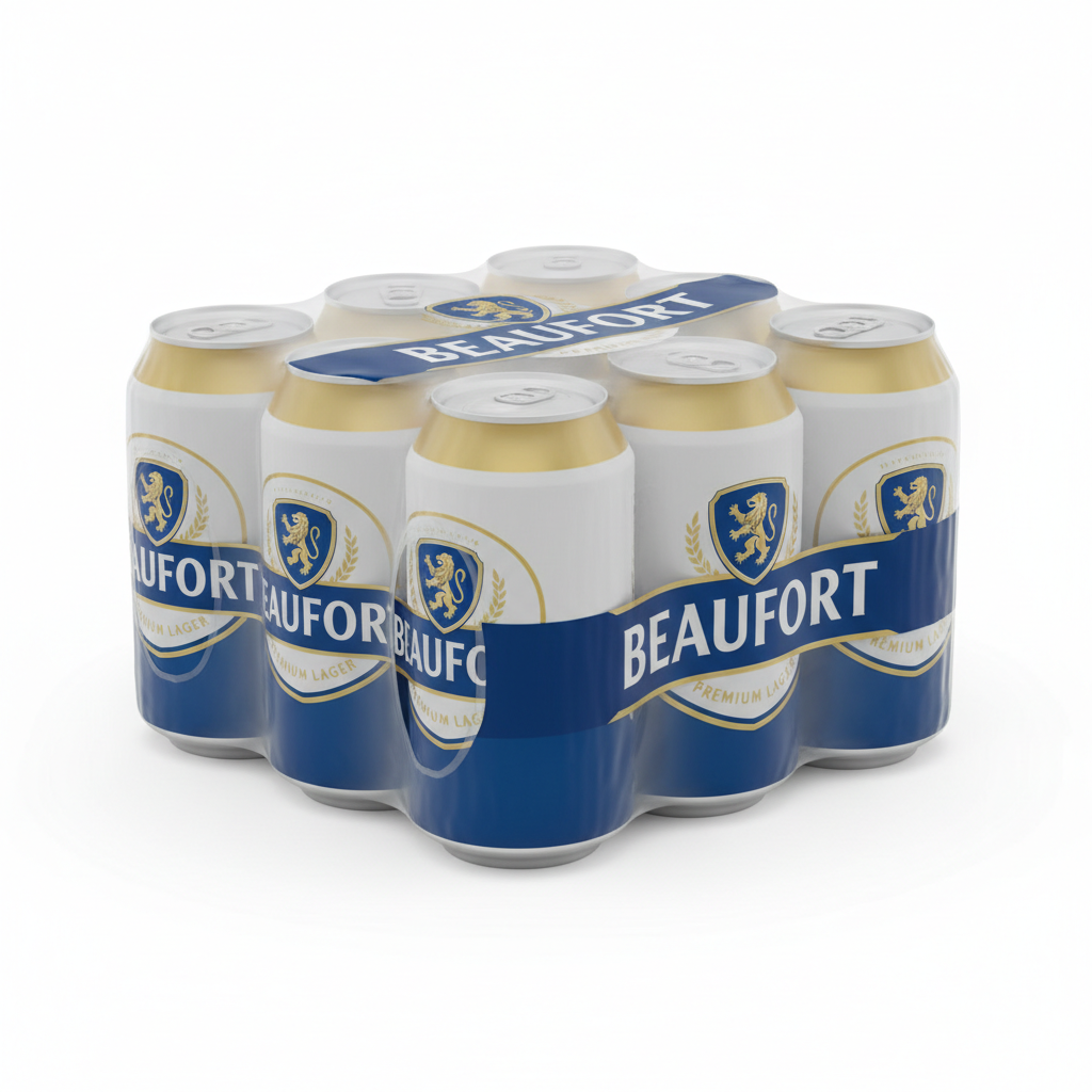 Beaufort Bière Blonde — pack de 24 canettes emballage original