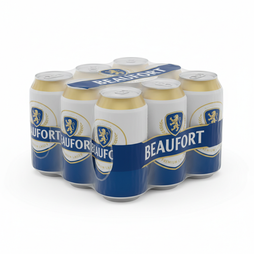 Beaufort Bière Blonde — pack de 24 canettes emballage original