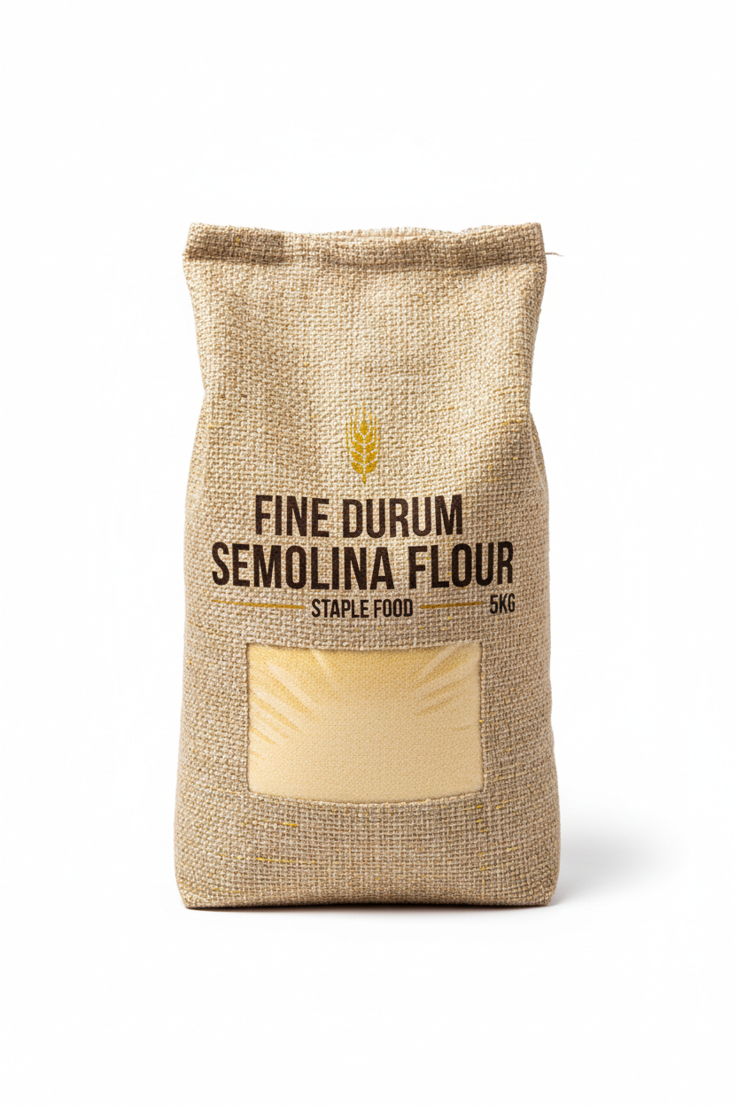 Sac de 5 kg de semoule fine de blé dur