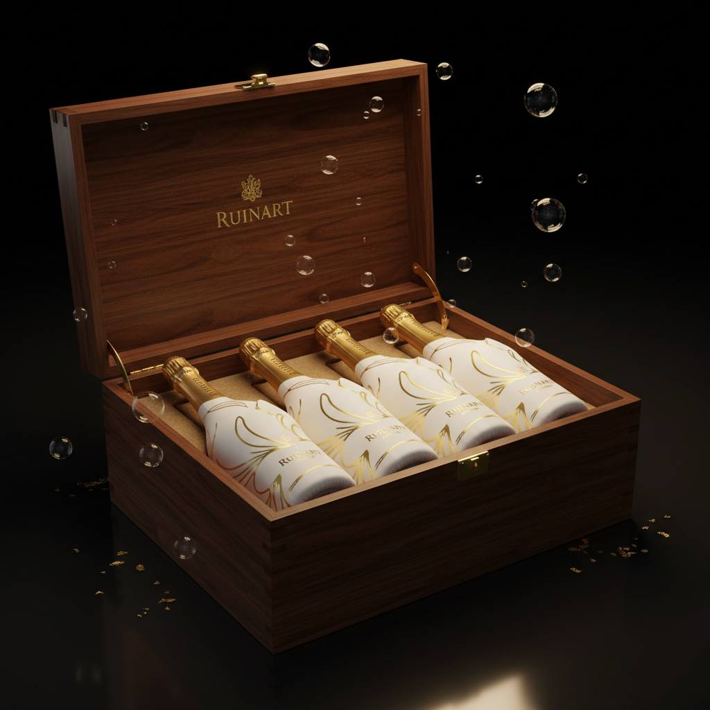 Ruinart — caisse de 6 bouteilles Brut