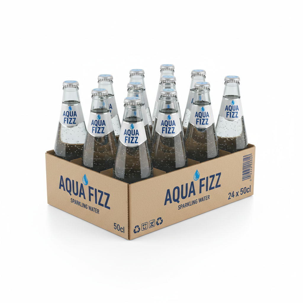 Eau gazeuse Pack 24 bouteilles