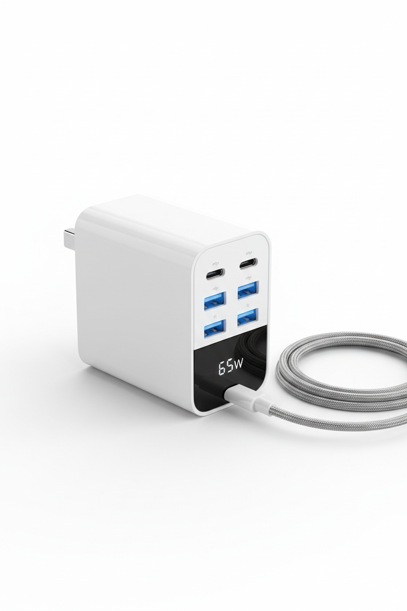 Chargeur Rapide Multi-ports USB 65W