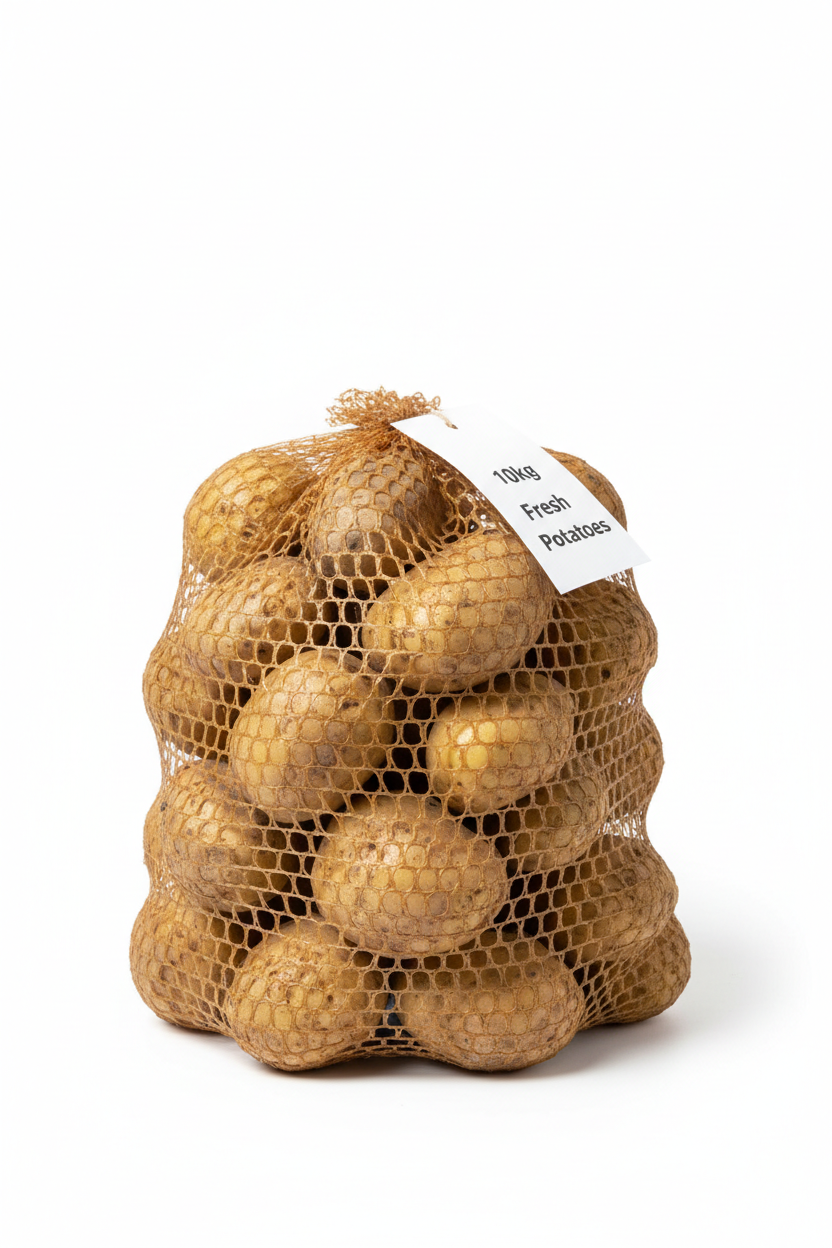 Filet de 10 kg de pommes de terre fraîches