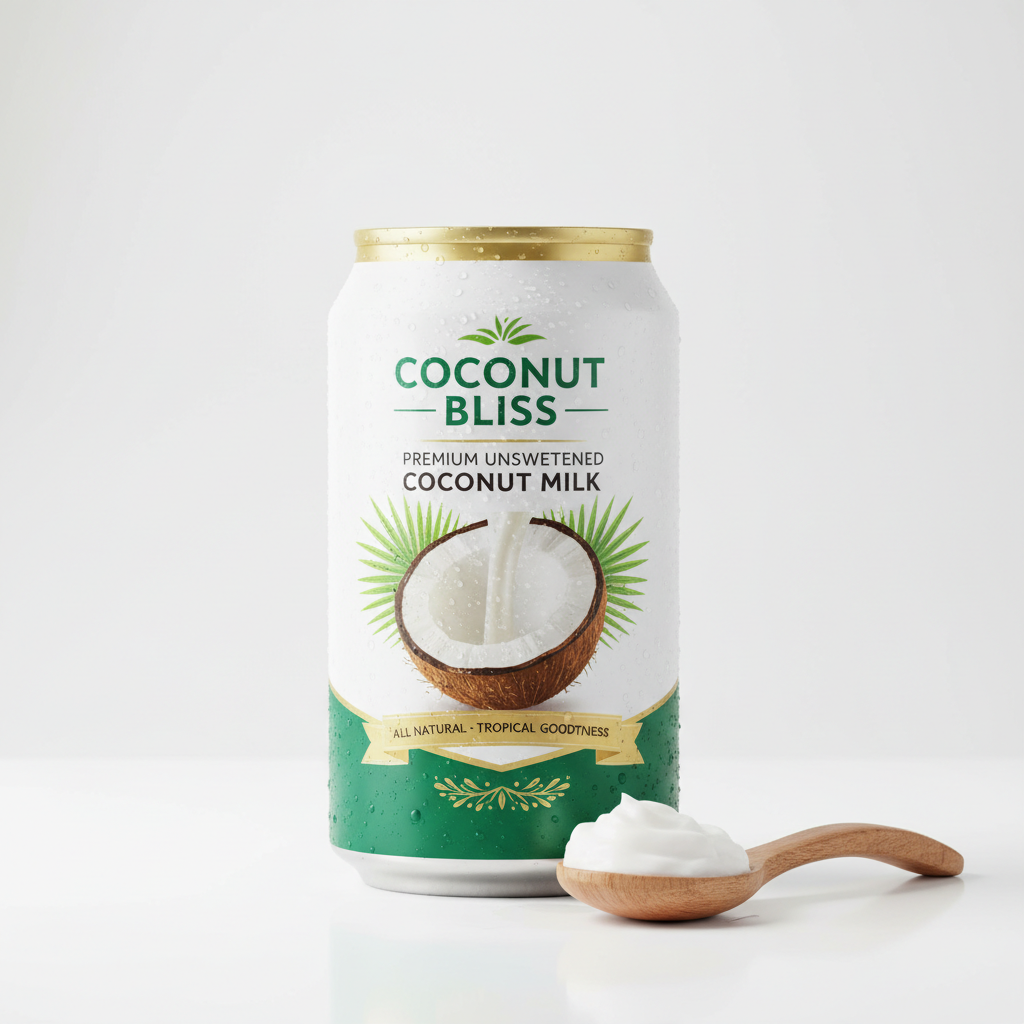 Lait de coco en carton