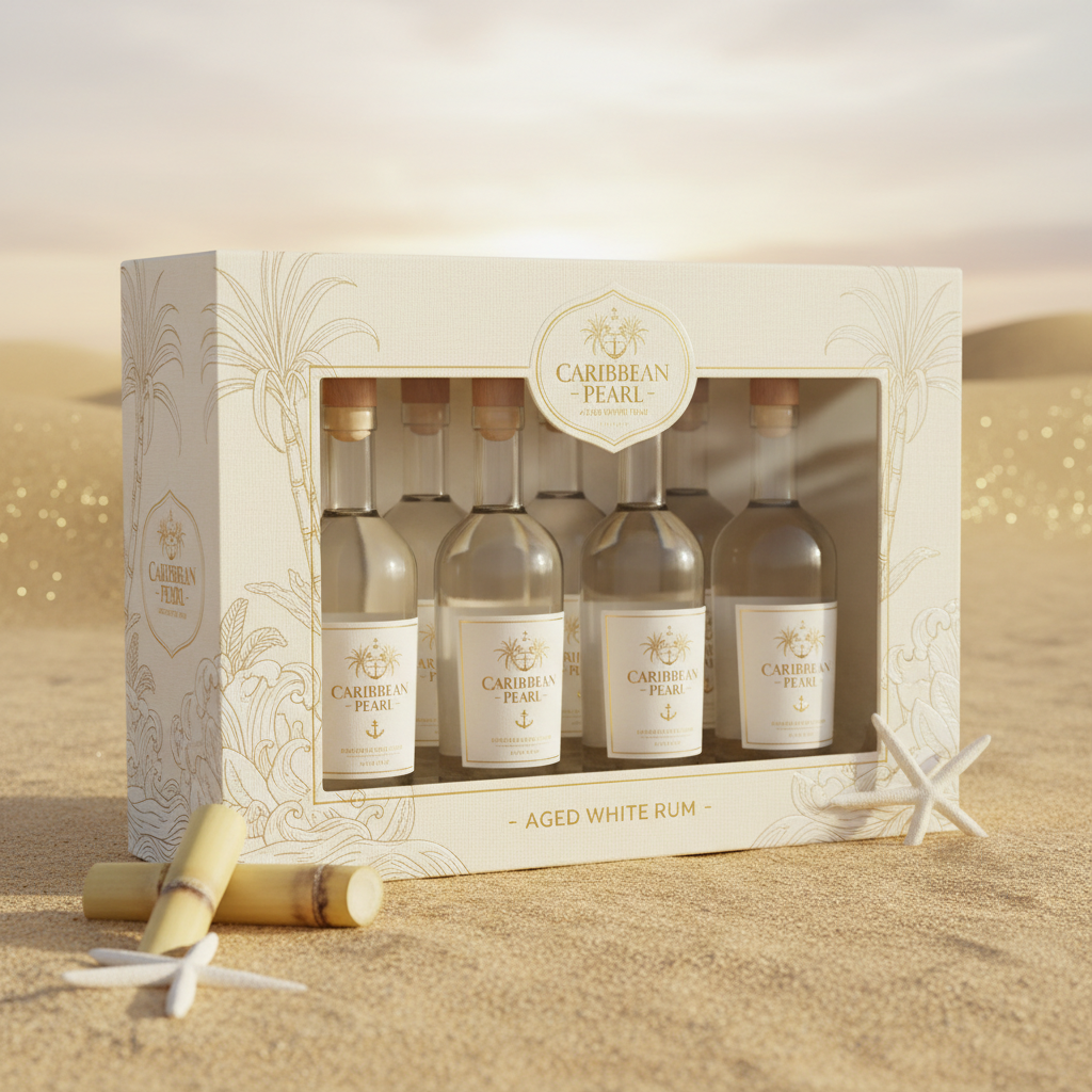 Rhum blanc — carton de 6 bouteilles
