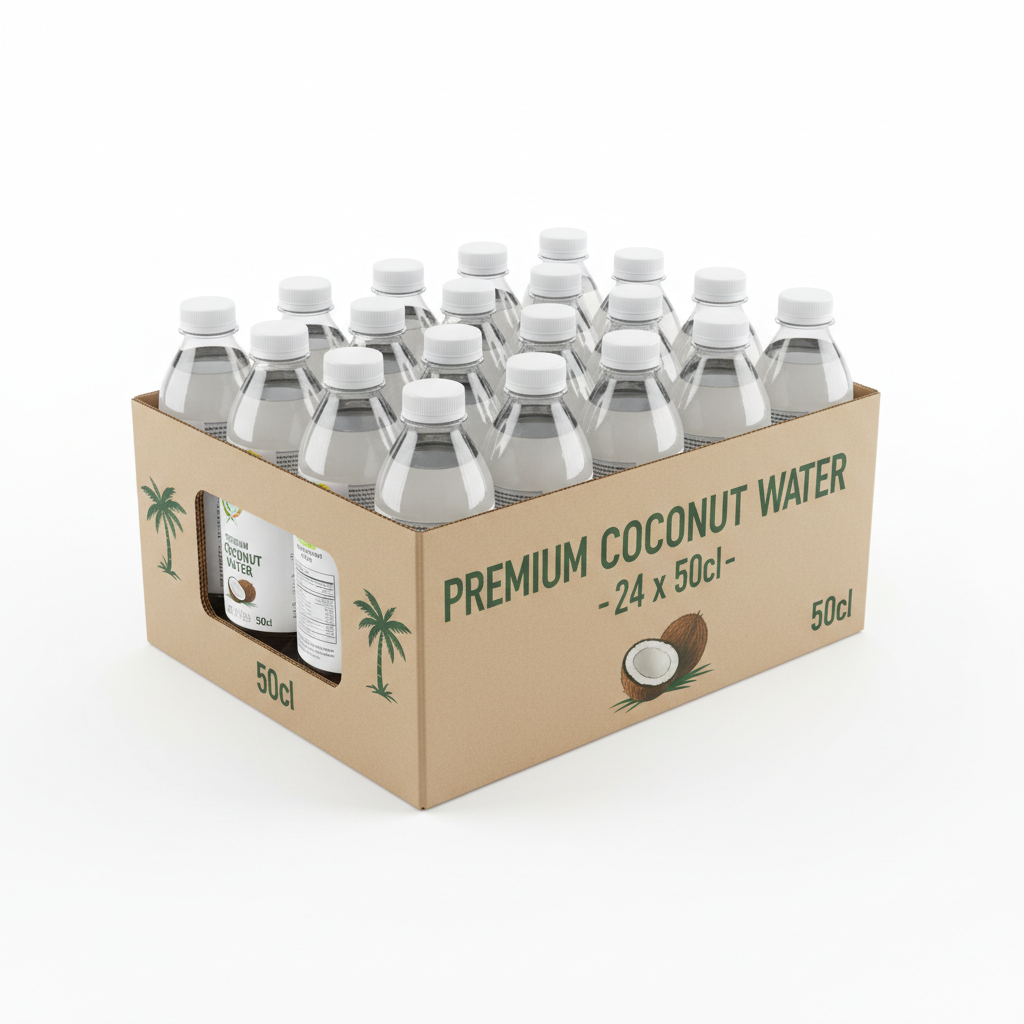 Eau de coco Pack 24 bouteilles