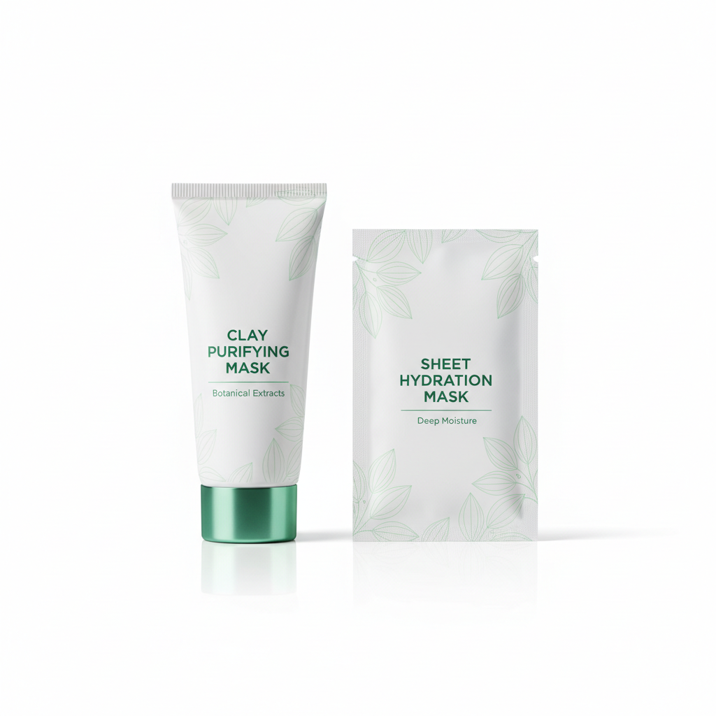 Masque visage purifiant argile verte 75ml