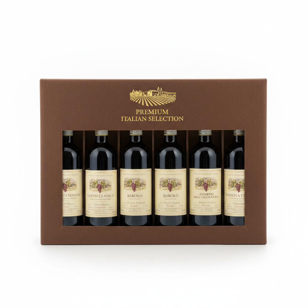Vin italien — Carton de 6 bouteilles