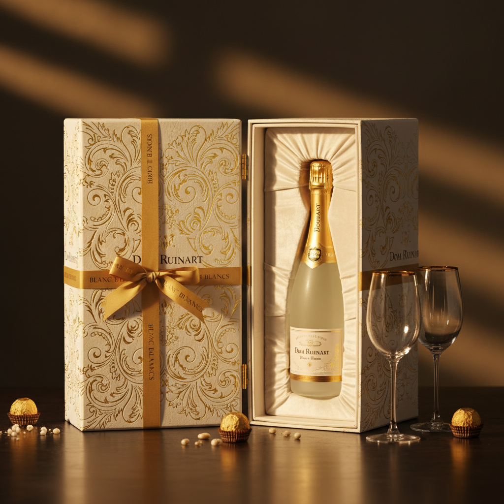 Dom Ruinart — coffret premium Blanc de Blancs
