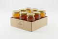 Carton de 6 pots de miel pur 500g