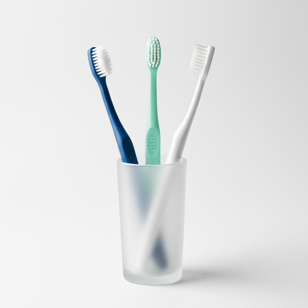 Brosse à dents poils souples lot de 4