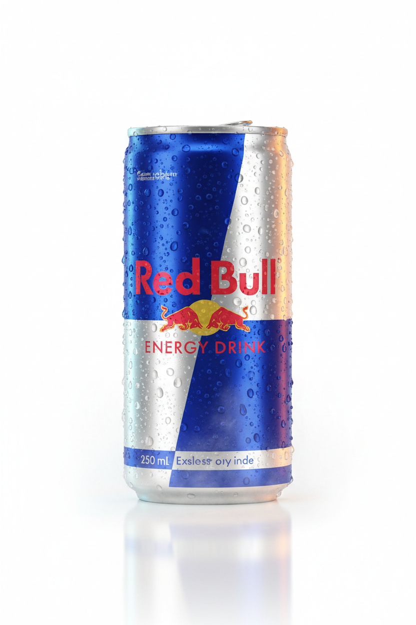 Canette Red Bull Energy Drink 250ml froide et rafraîchissante